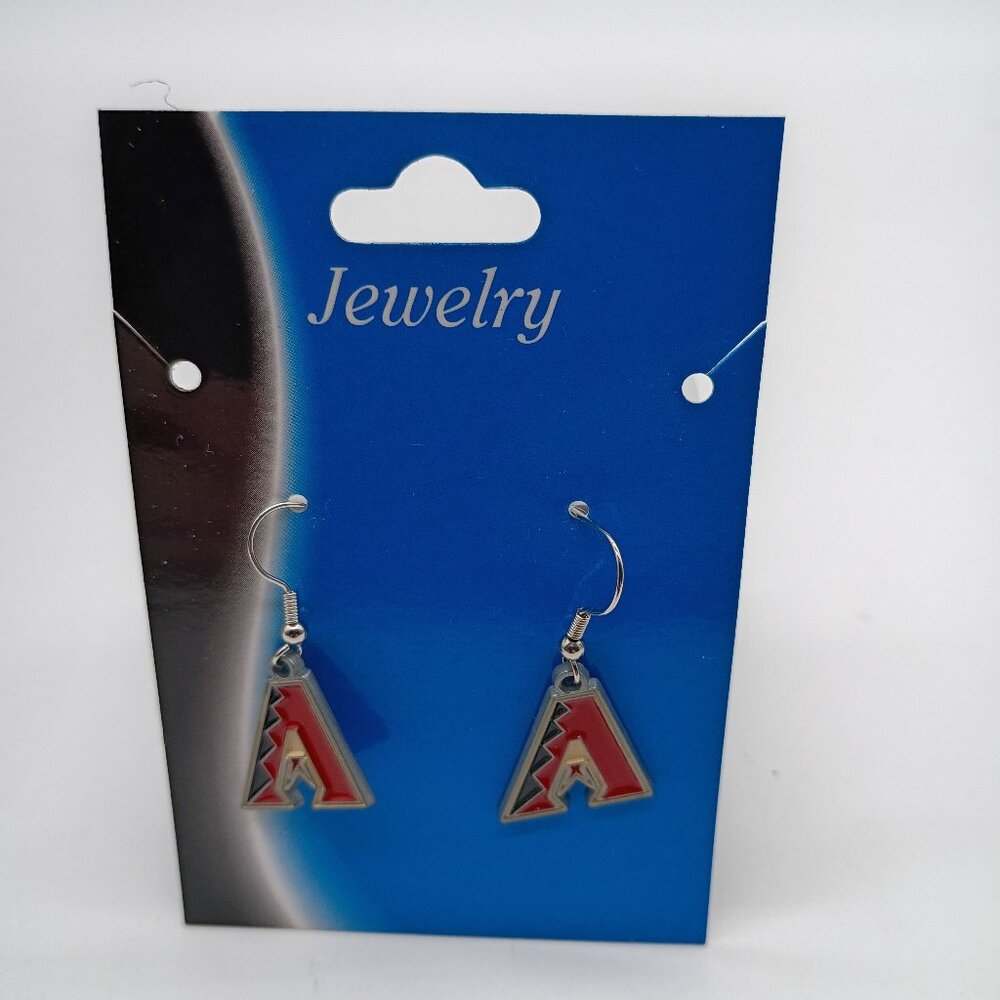 Team Logo Earrings  Arizona Diamondbacks